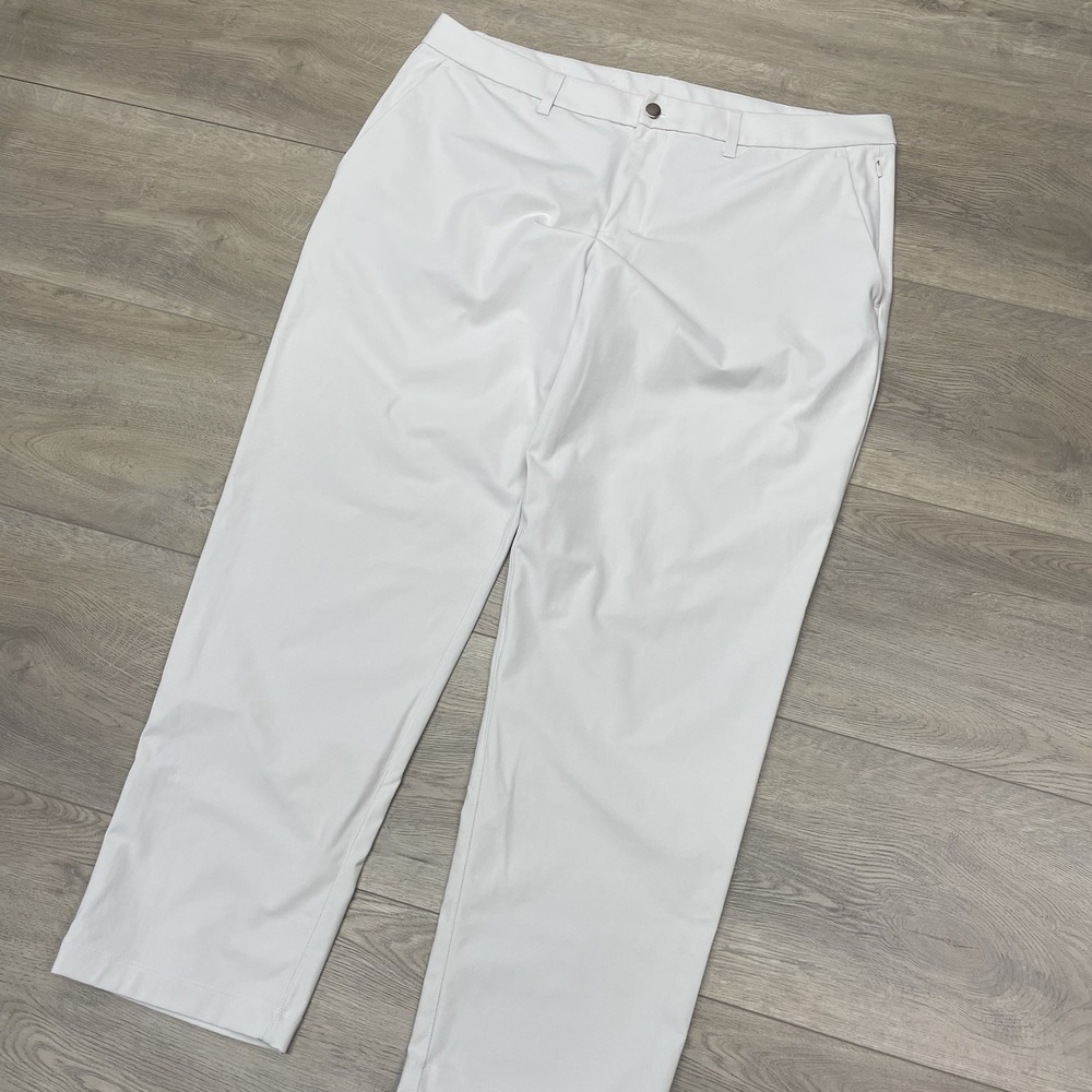 Lululemon ABC Classic Fit Pant 5 Pocket Men Sz 40 Light Beige Golf Casual Prep